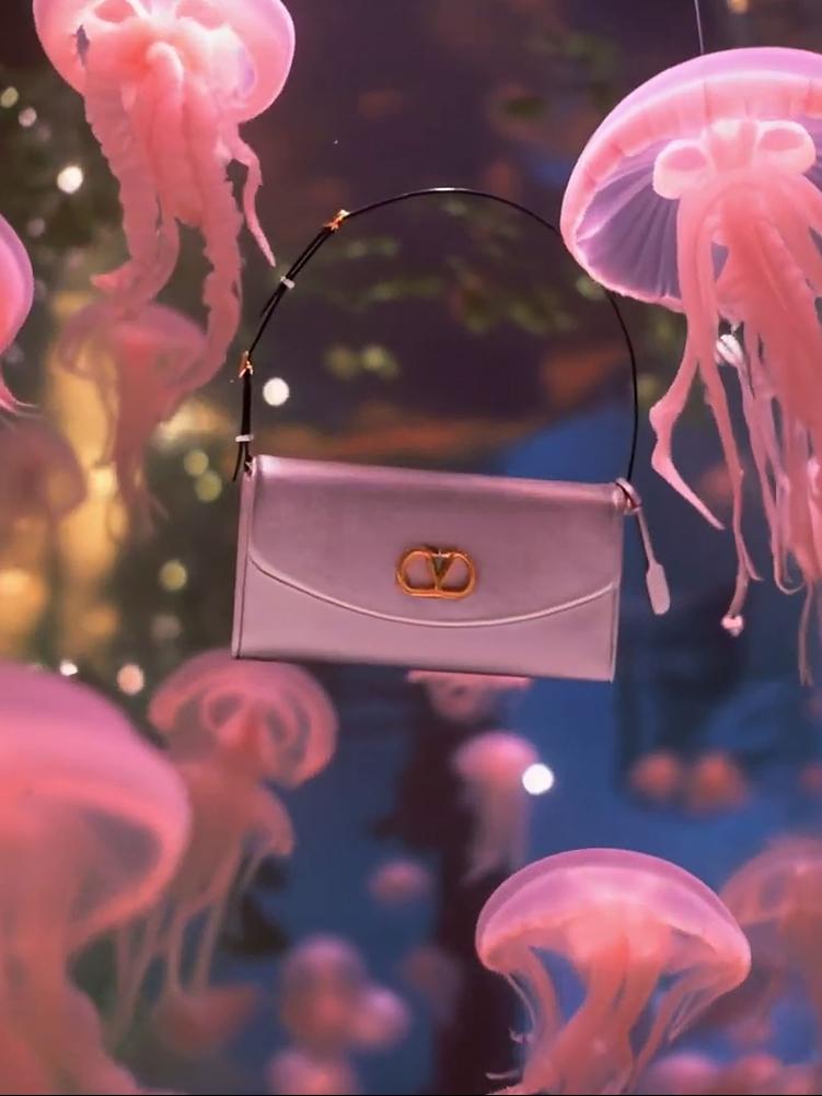 A still from The Valentino Garavani DeVain Digital Creative Project