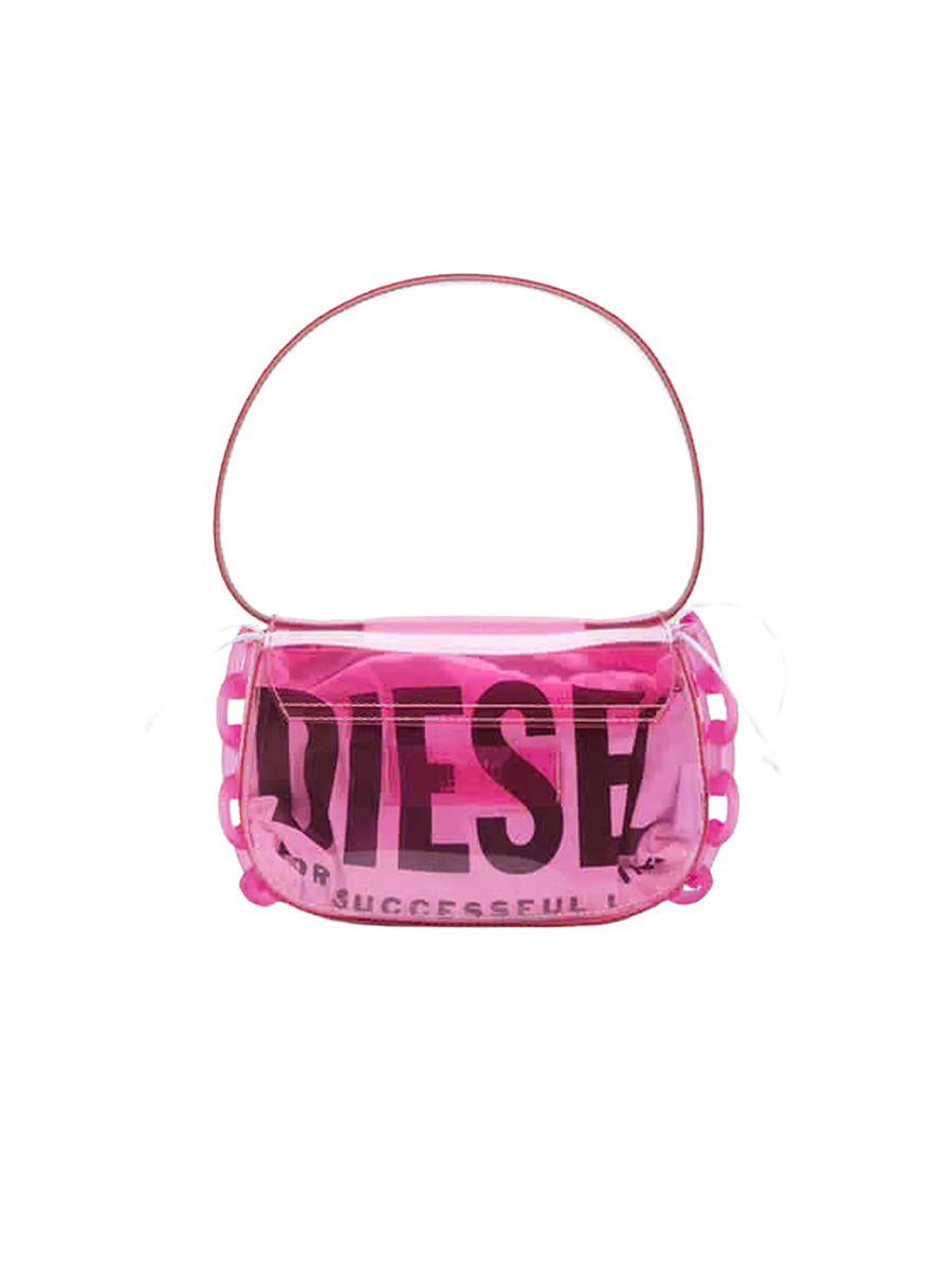 1Dr-Iconic transparent shoulder bag, Diesel, ₹45,000