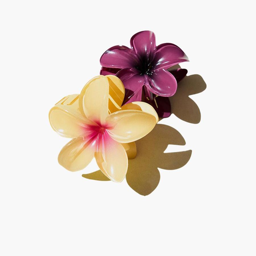 Bershka 2-pack flower hair clips