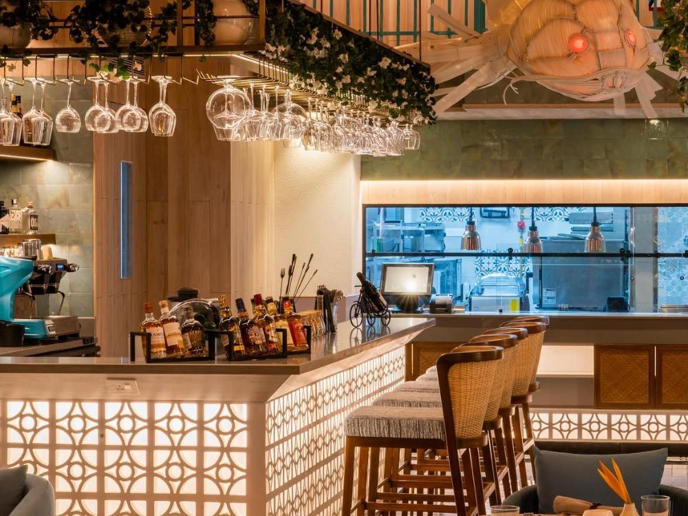 European techniques and Indian flavours are mastered at Bonita, Arossim