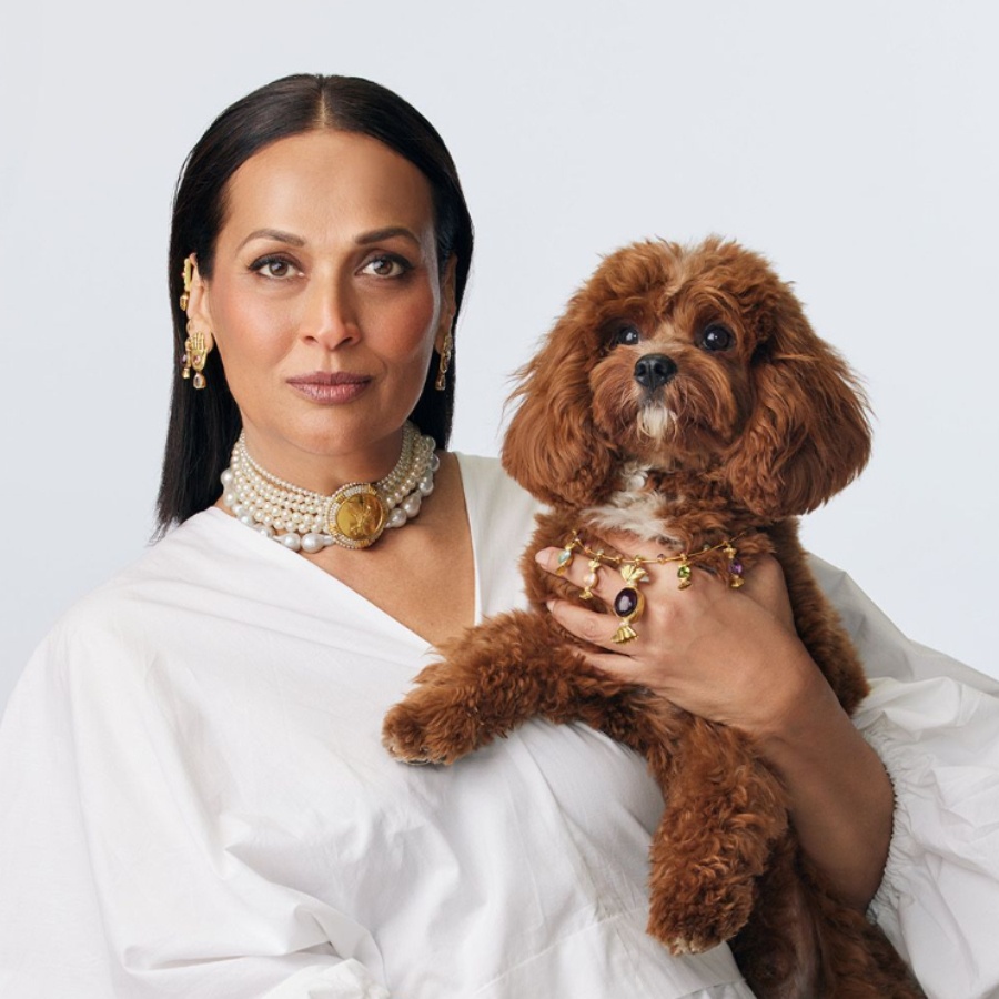 The Masaba x Amrapali campaign featuring model Madhu Sapre 