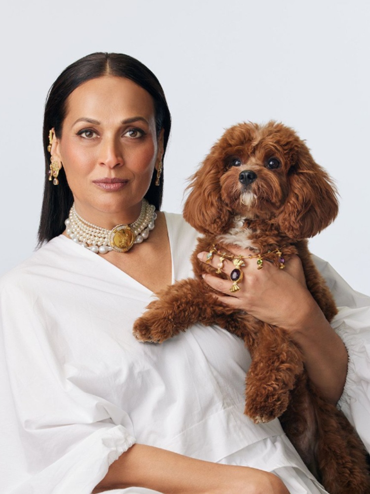 The Masaba x Amrapali campaign featuring model Madhu Sapre 