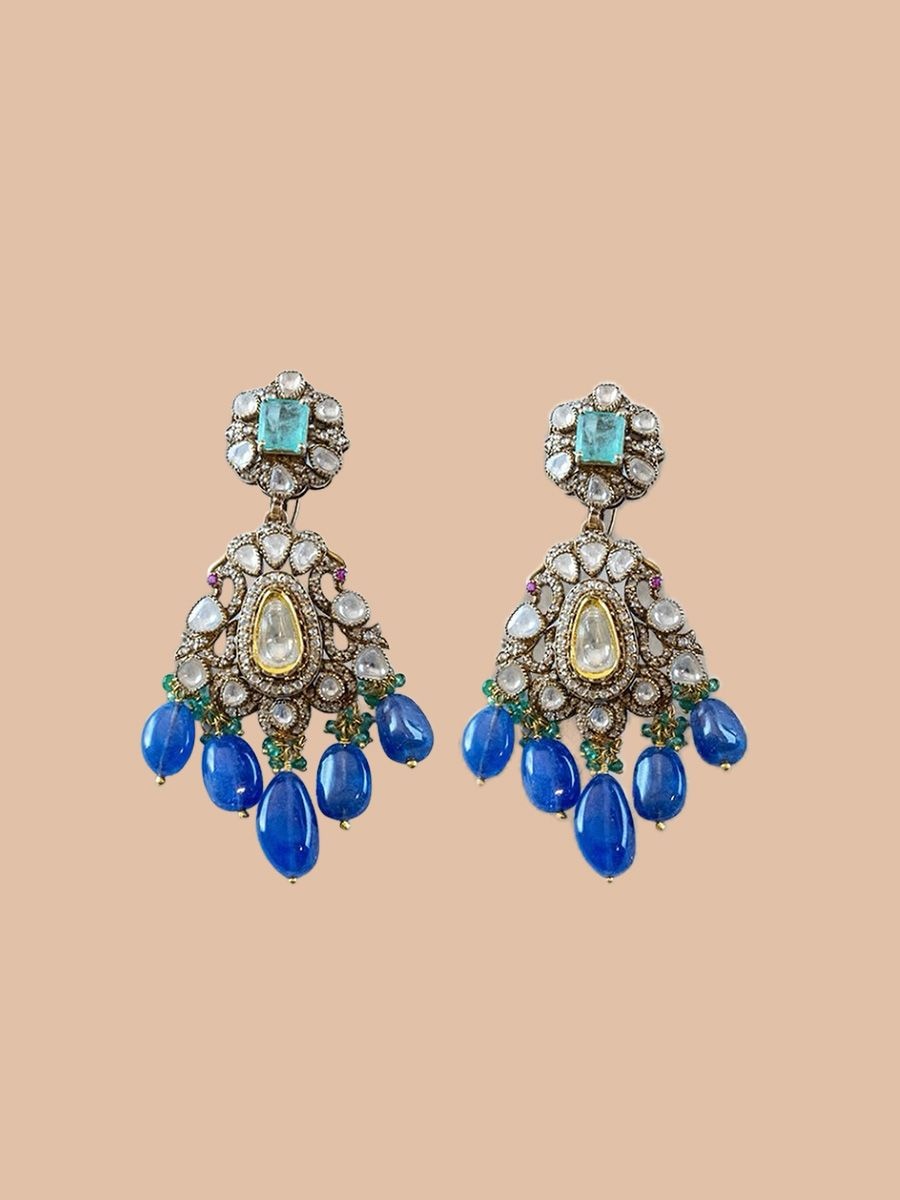 Earrings by Jadau Jewellery by Falguni Mehta 