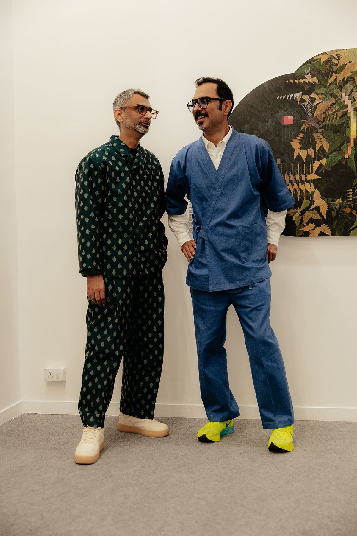 Artists Jiten Thukral and Sumir Tagra of Thukral and Tagra
