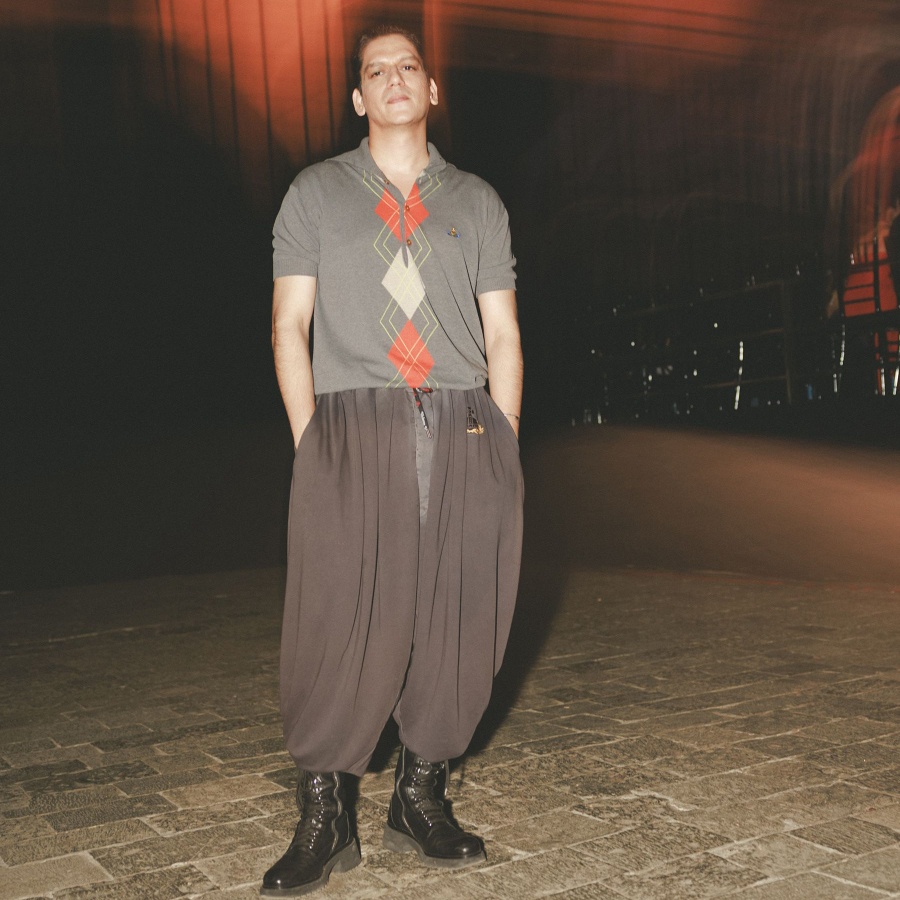 Actor Vijay Varma in Vivienne Westwood