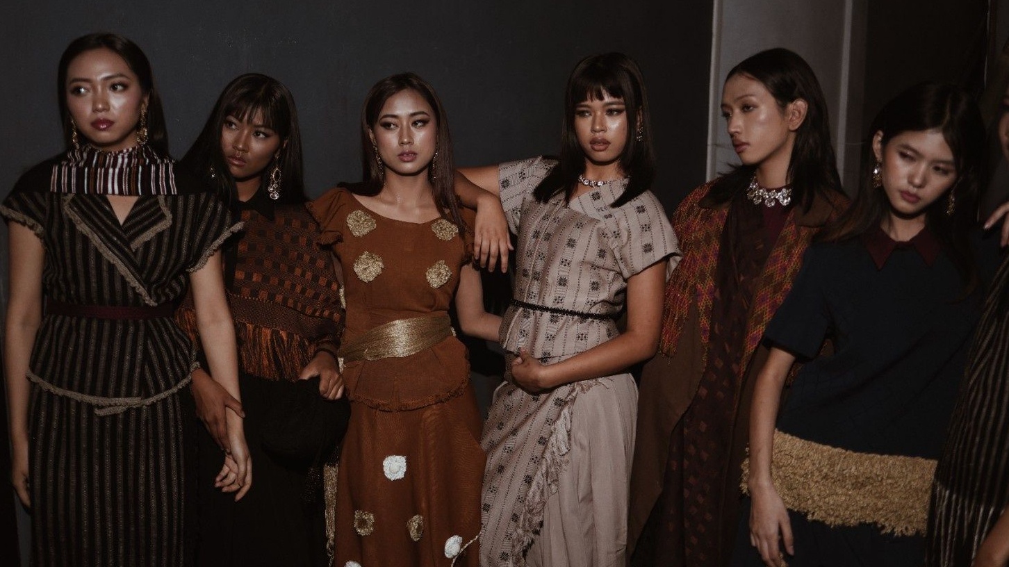 Backstage at the Aizawl Design Project