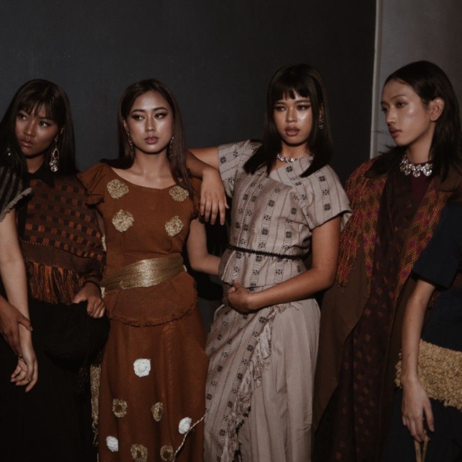 Backstage at the Aizawl Design Project