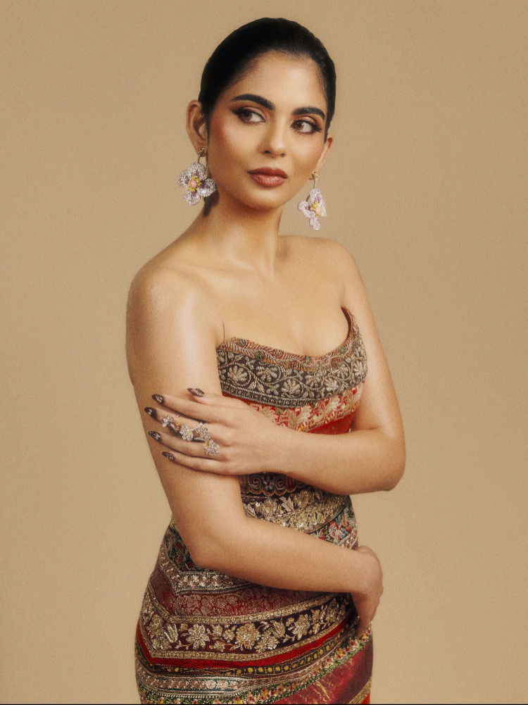 Close up on Isha Ambani