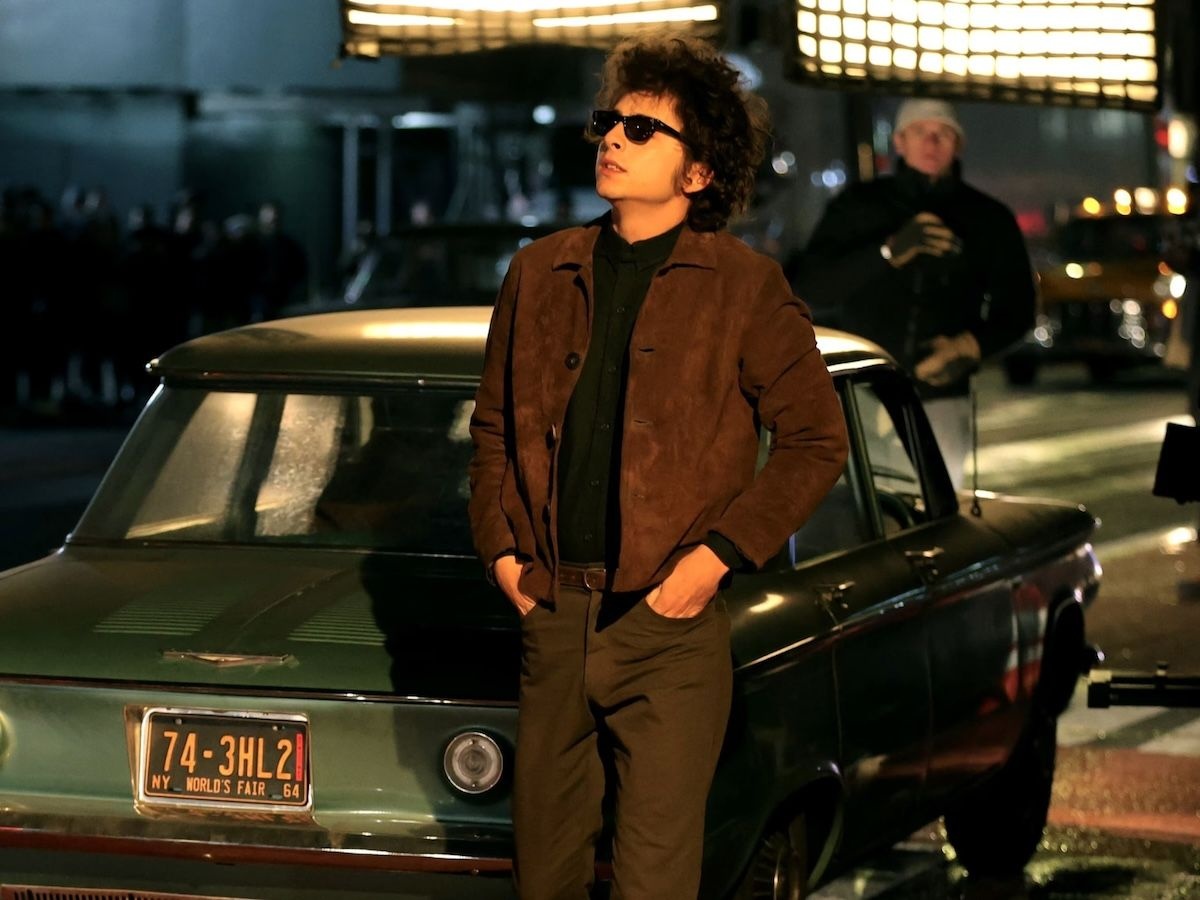 Timothee Chalamet as Bob Dylan