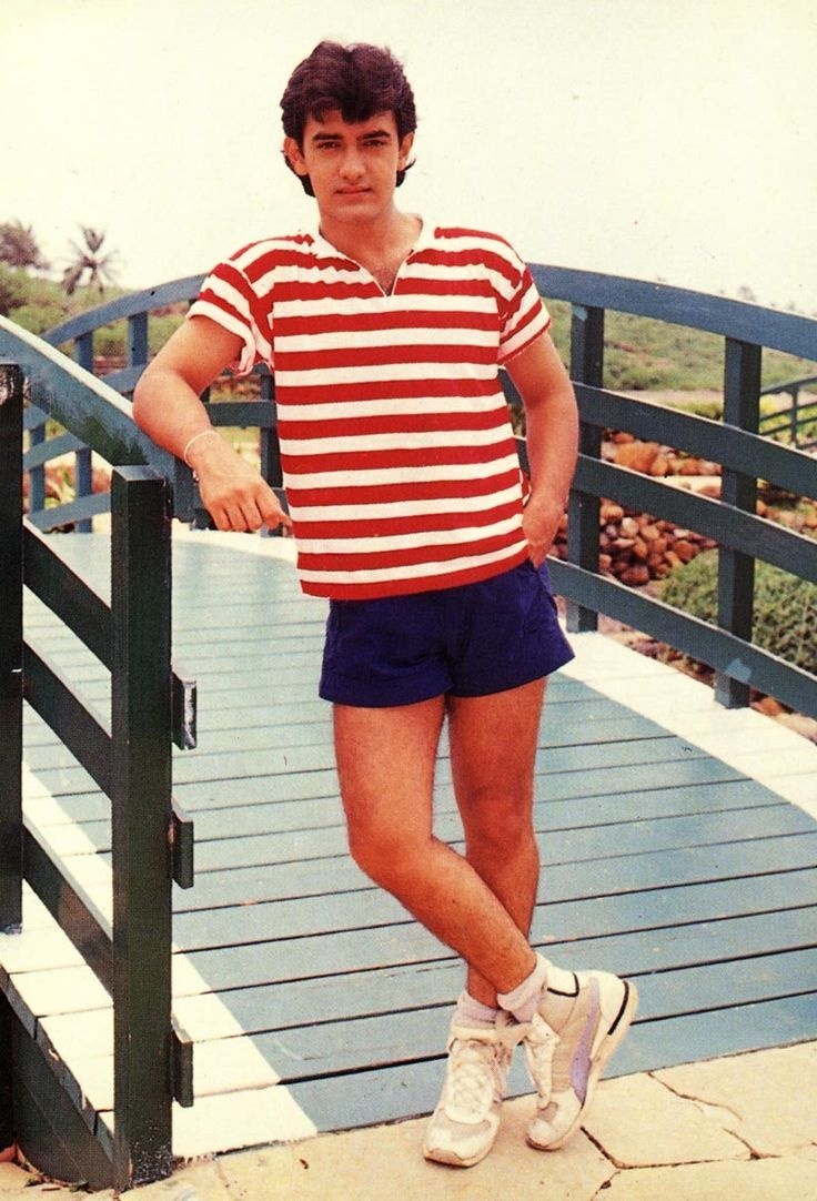 Aamir Khan in shorts and sneakers, The Nod Mag