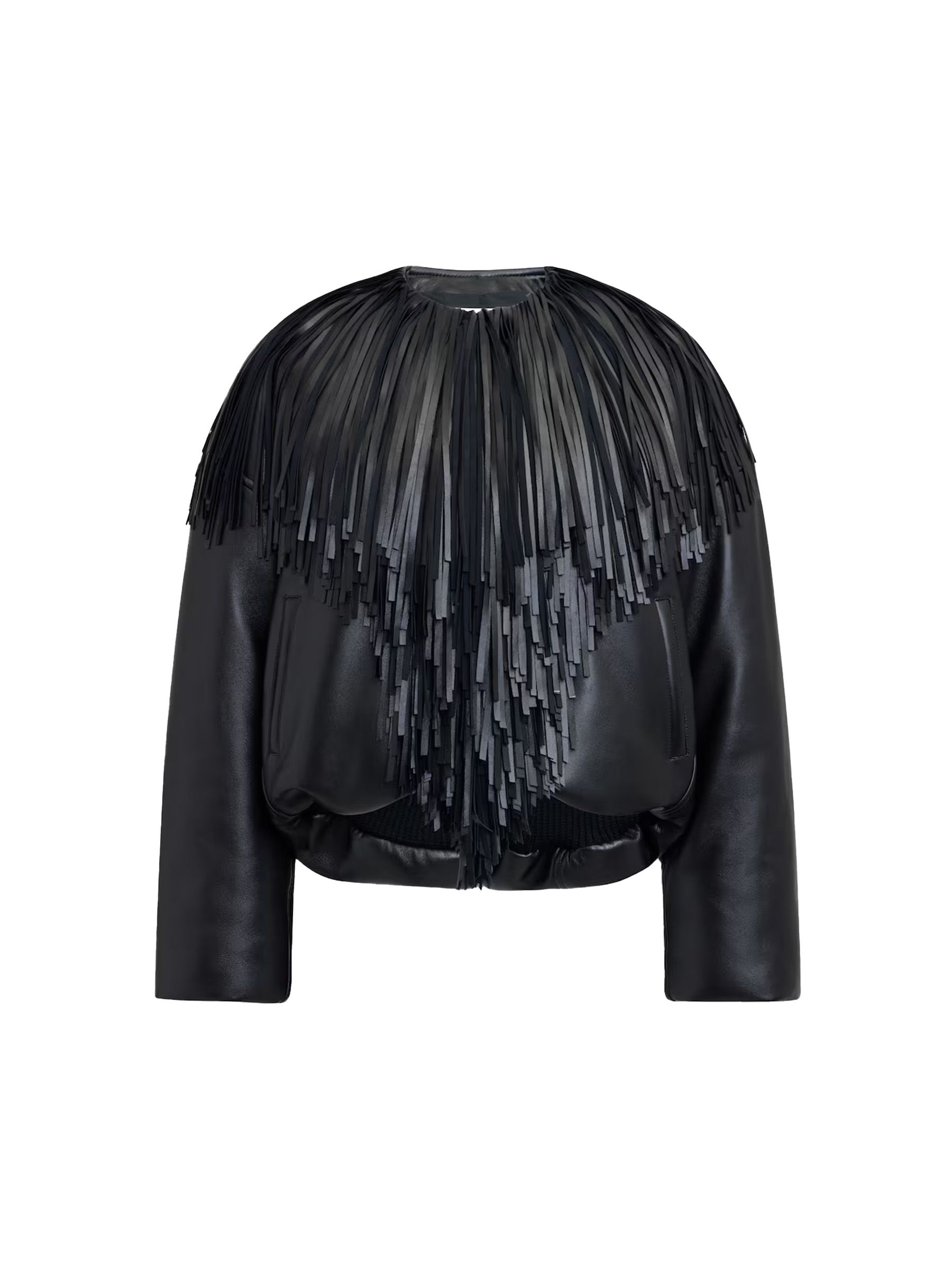 Fringed bomber jacket, Alaïa