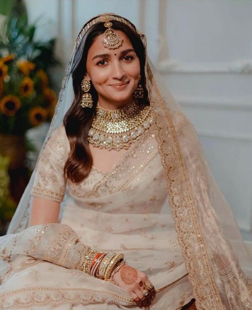 Alia Bhatt in Sabyasachi