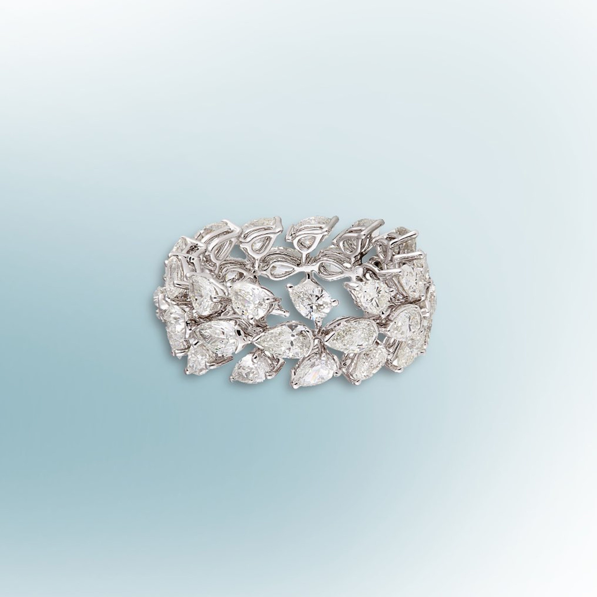 Trellis of Light ring by Alok Lodha Jewels, TheWeddingCollective