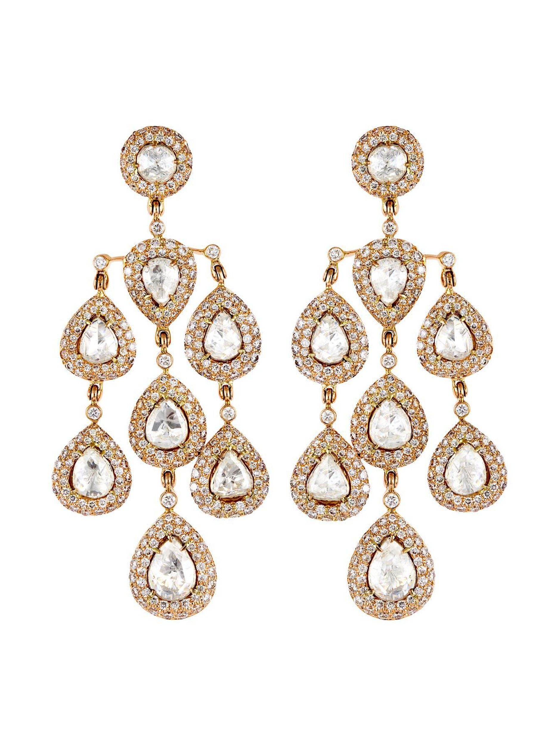 Alok Lodha earrings, TheWeddingCollective