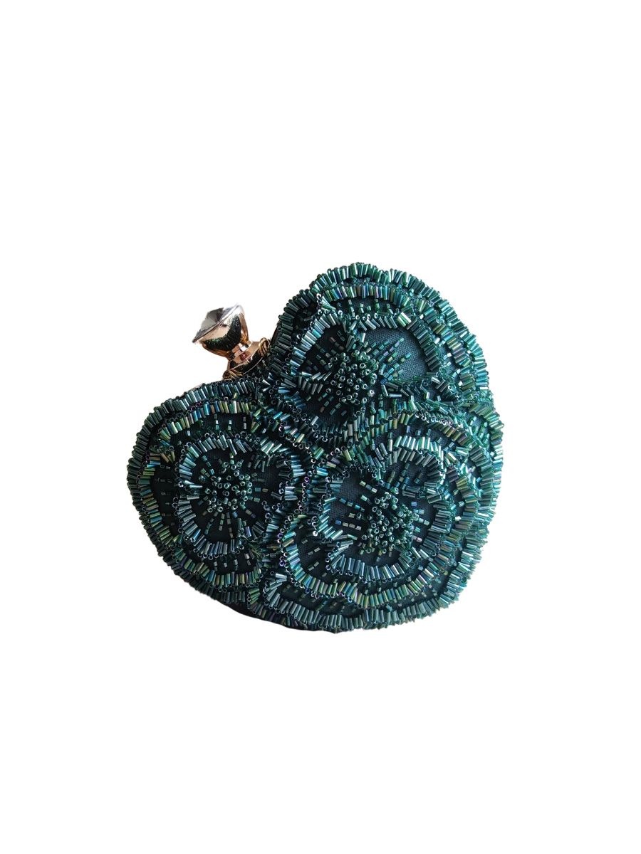Amama Floral Heart evening bag