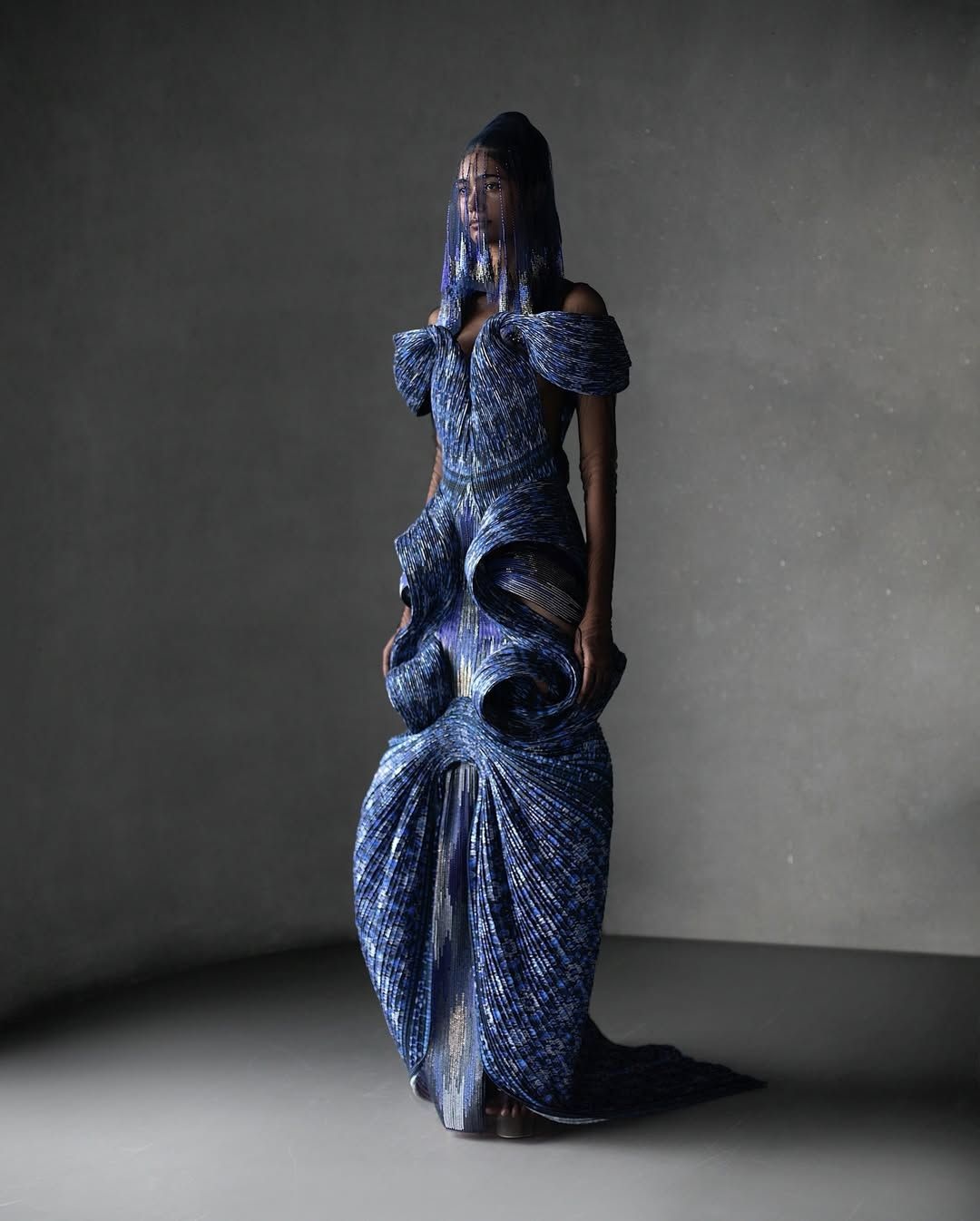 A look from Amit Aggarwal's Arcanium show at India Couture Week 2025
