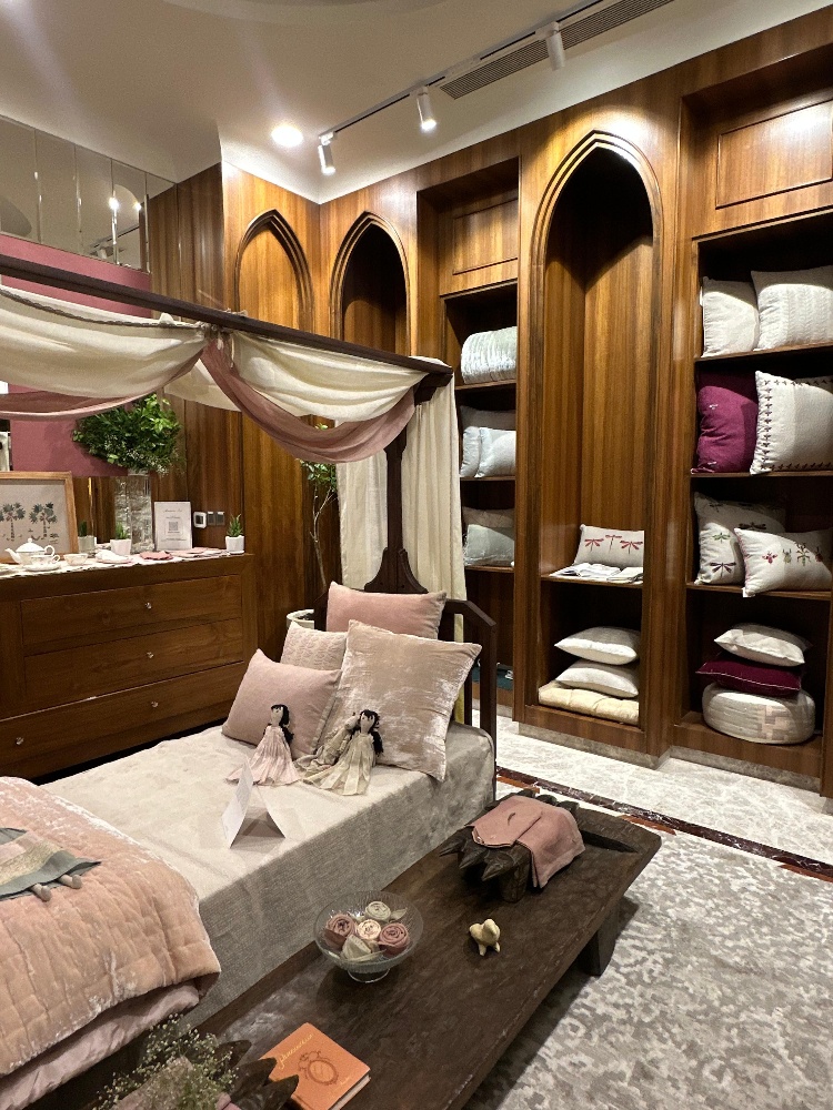 The Maison Isa store with Anavila’s home collection on display