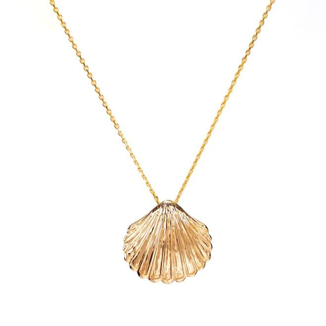 Angana Nanavaty scallop pendant