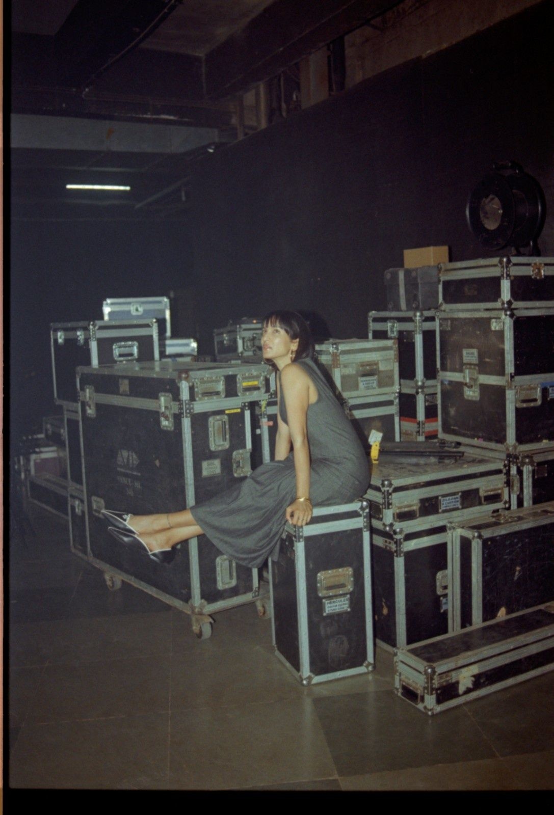 Backstage with Anoushka