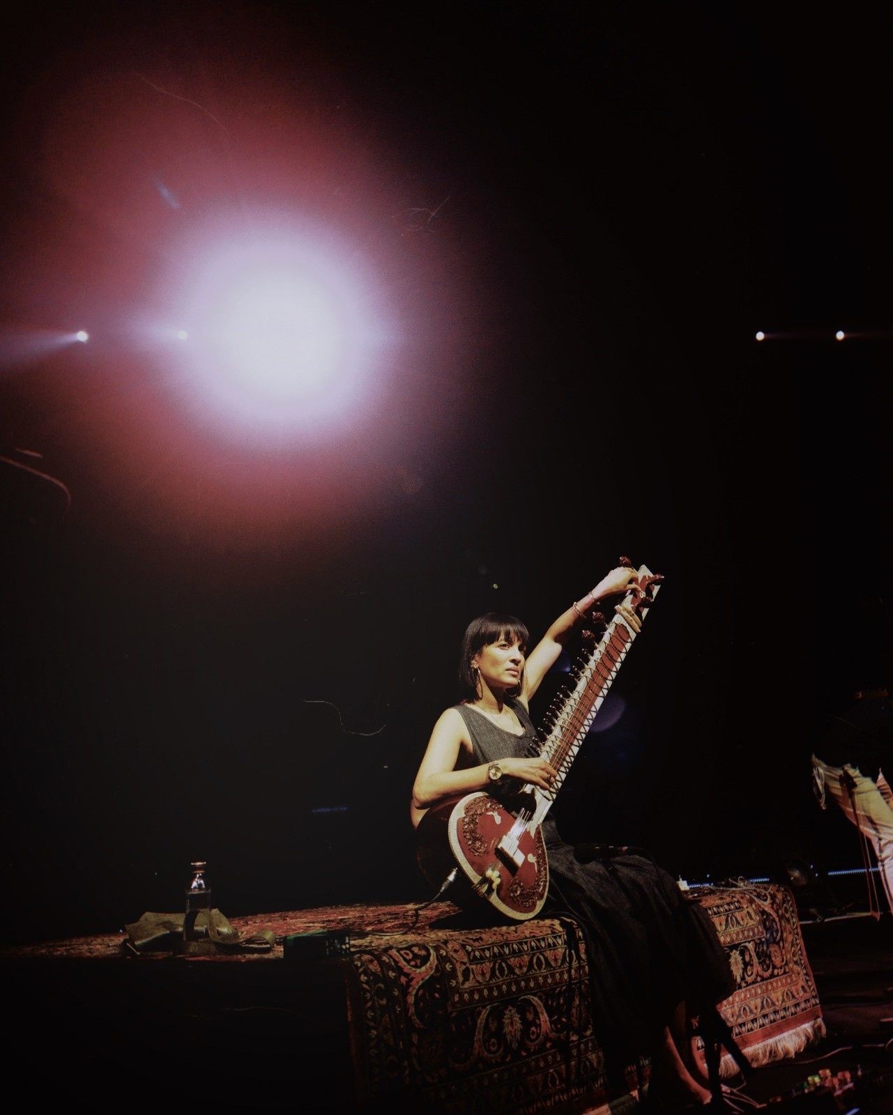 Backstage with Anoushka