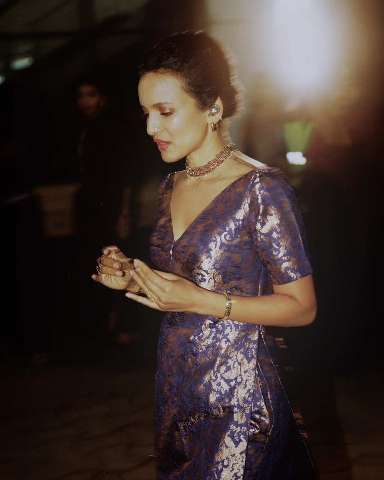 Backstage with Anoushka