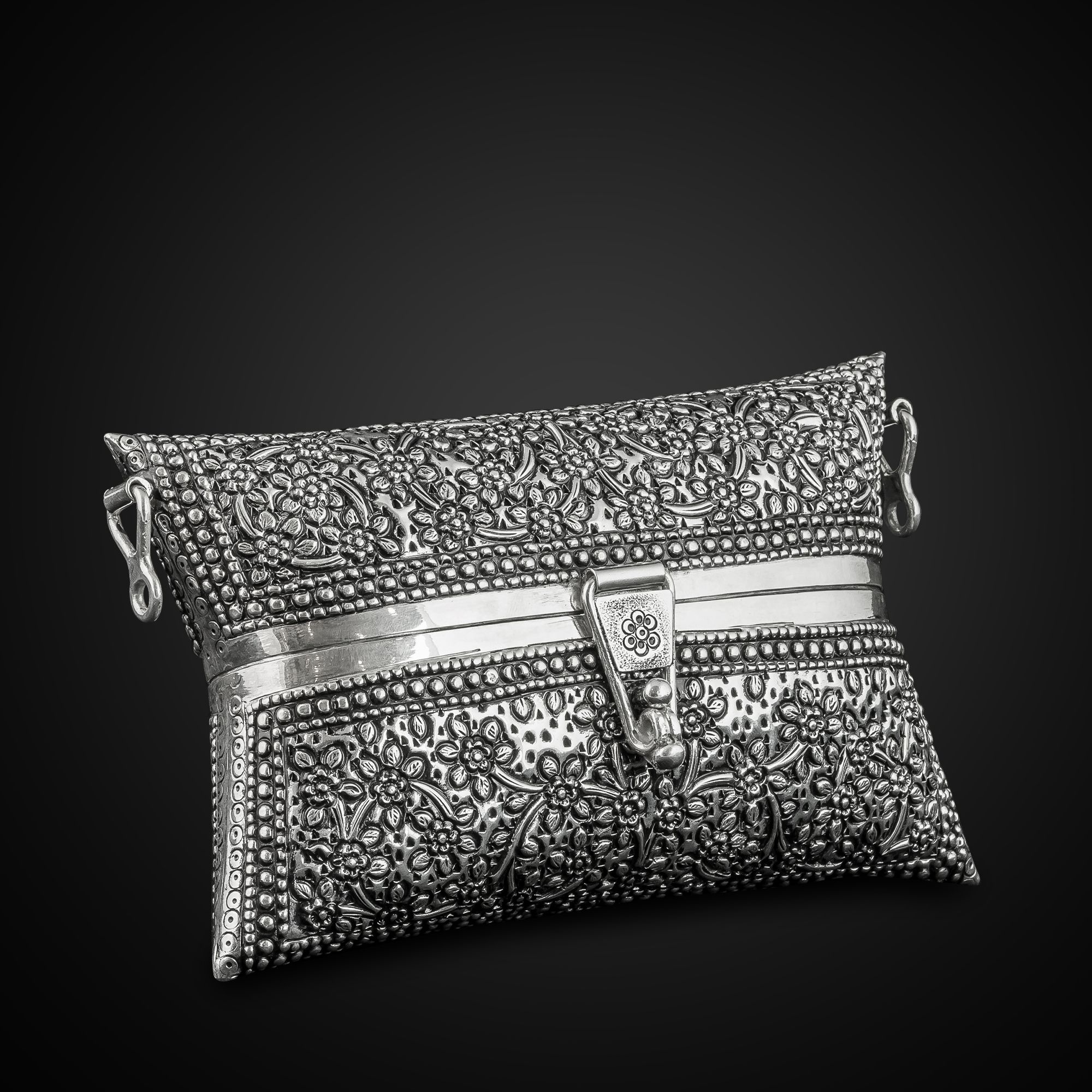 Silver Embroidered Women’s Purse from Argentum Arts