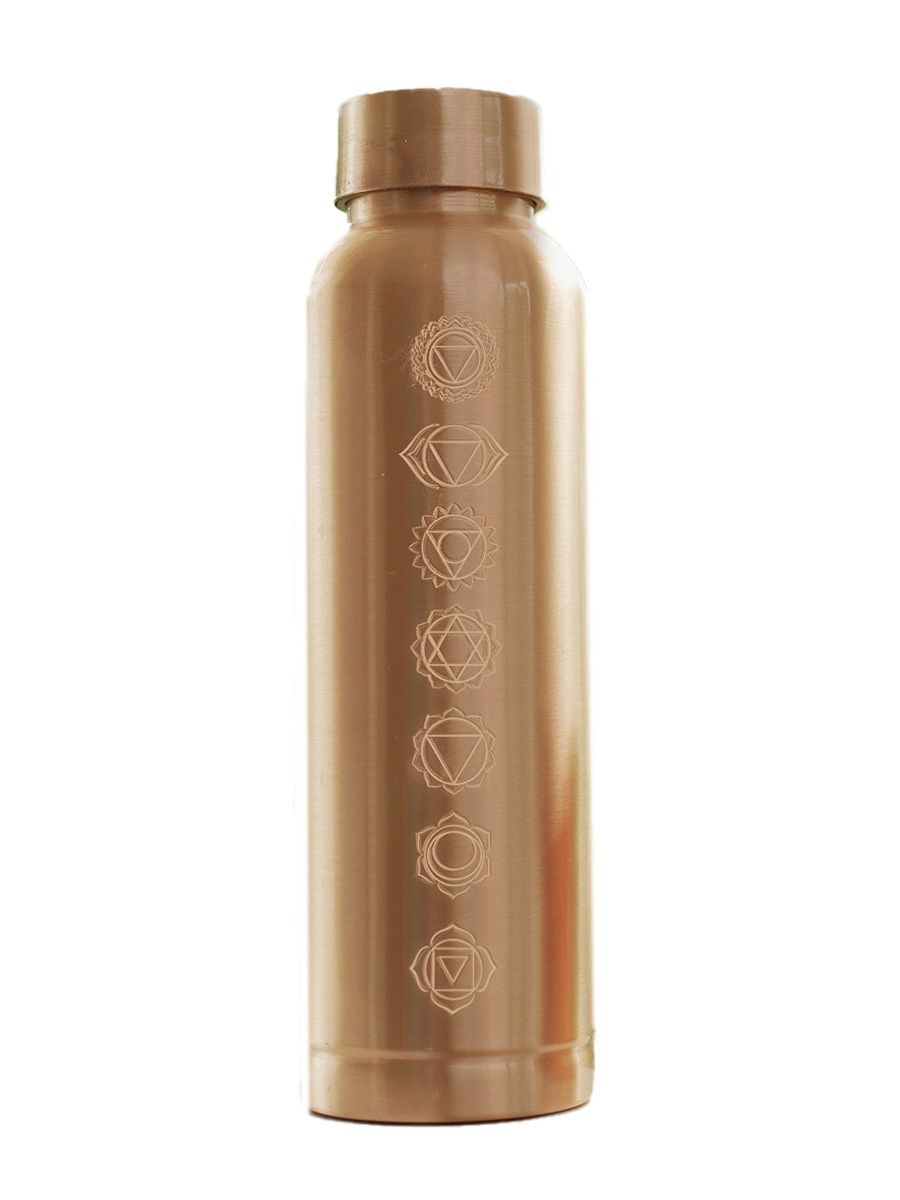 Earth Chakra Copper Water Bottle