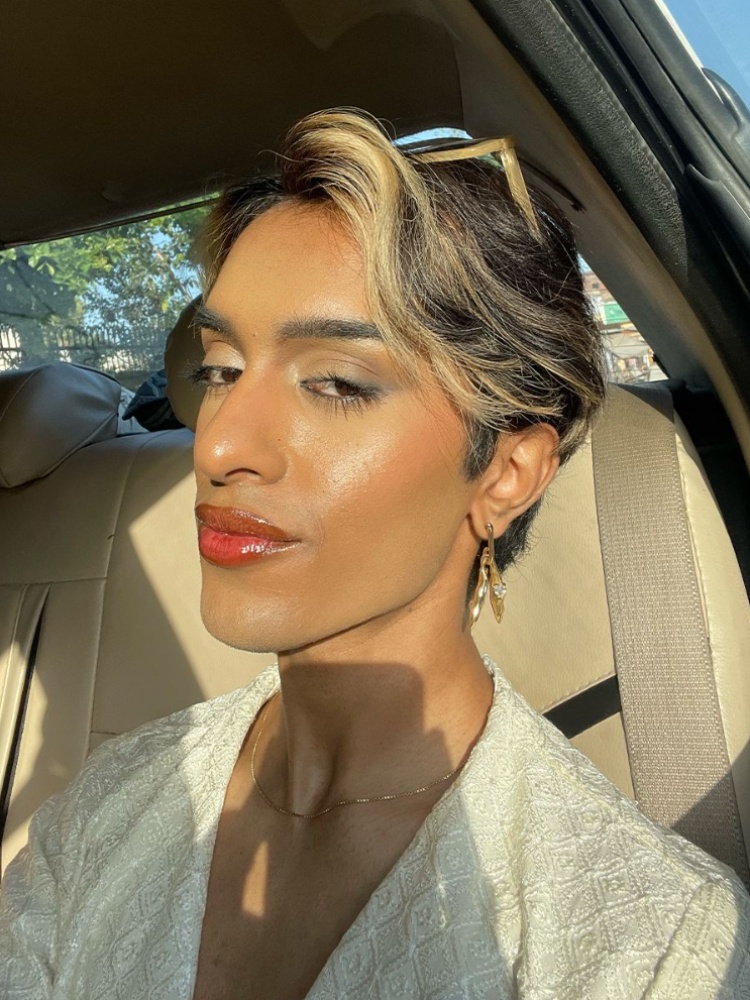 Publicist Aaron Christopher, 25, has zero patience for melting makeup