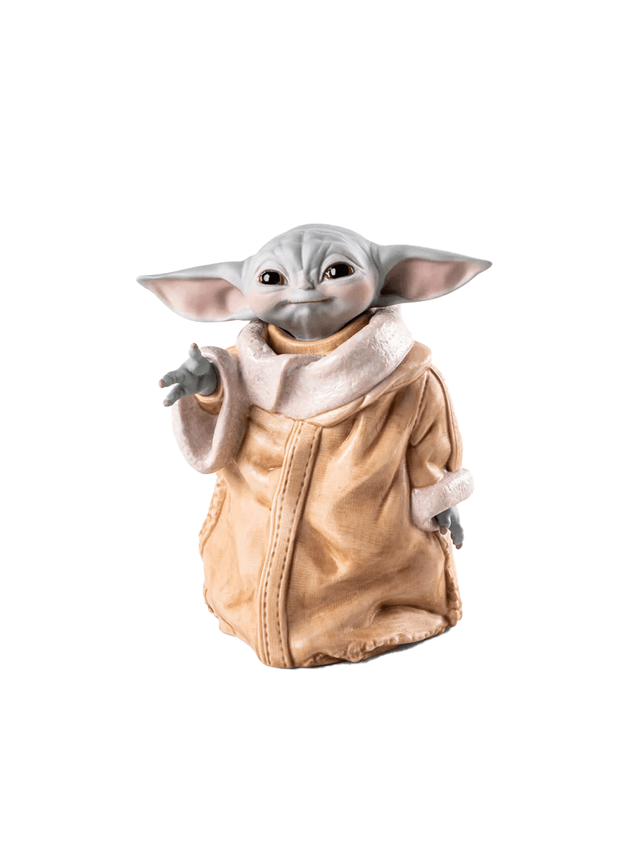 Lladro Grogu Sculpture