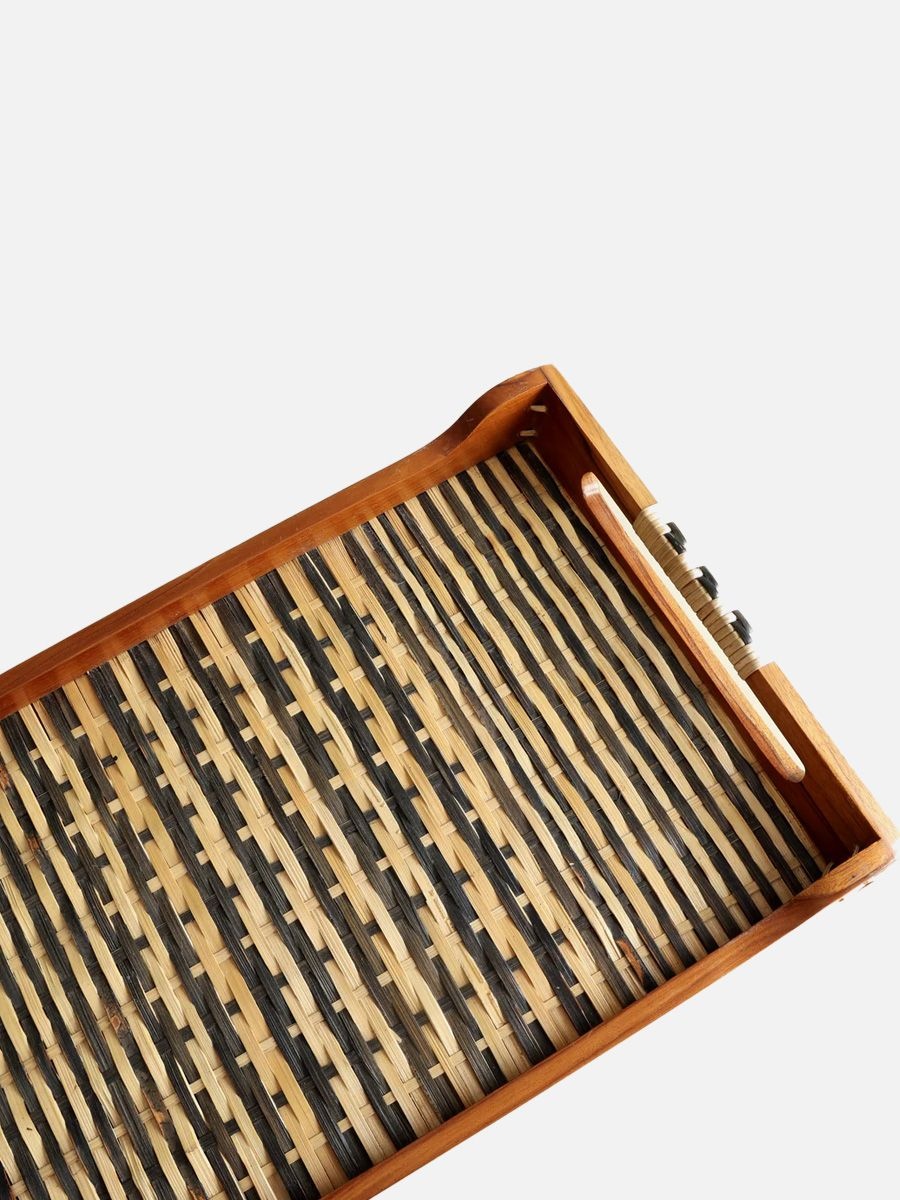 Le Mill teak tray
