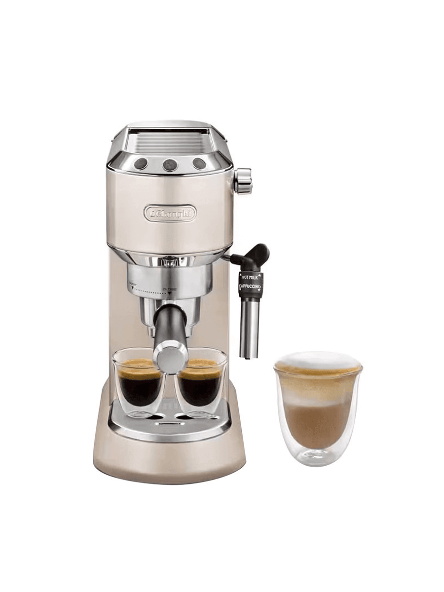 Delonghi Beige Dedica Manual Espresso Machine