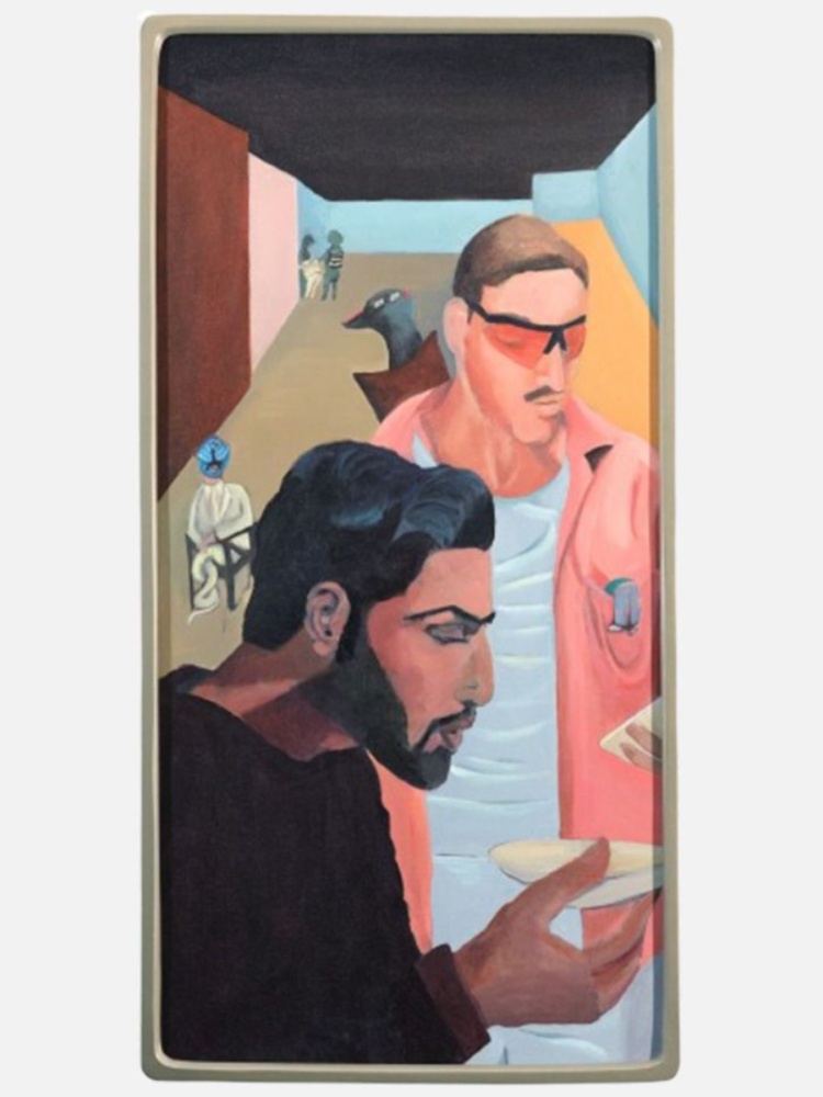 ’Joystick and the spoils spilling out: Paris on a holiday’ by Moonis Ijlal