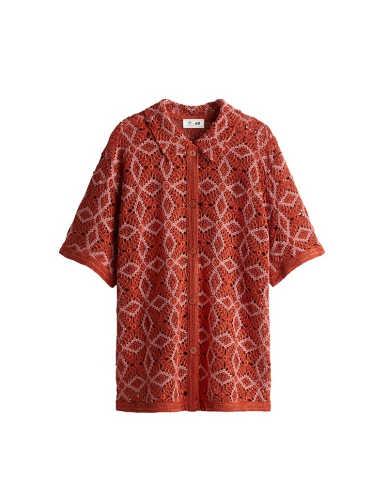 A piece from the new H&M and White Lotus collection