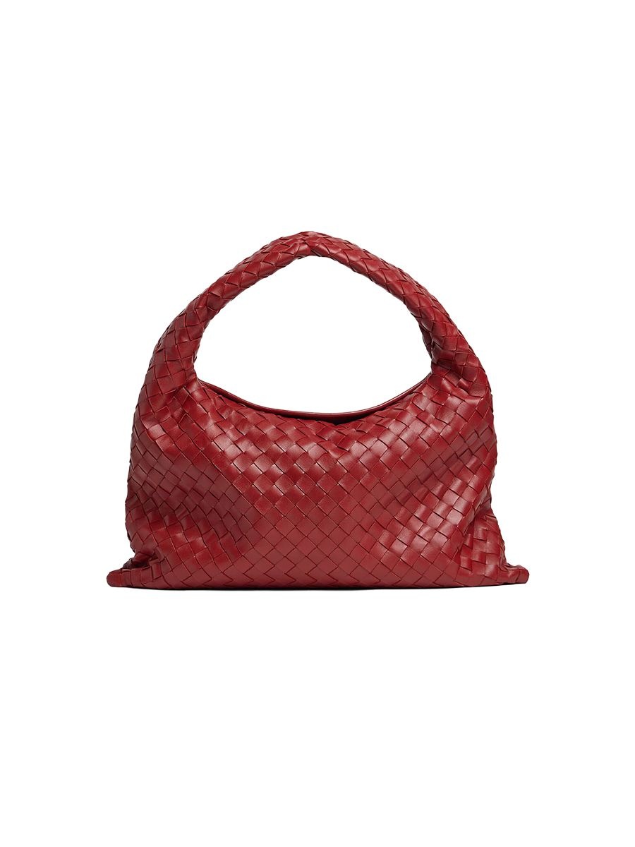 Bottega Veneta Hop bag in red