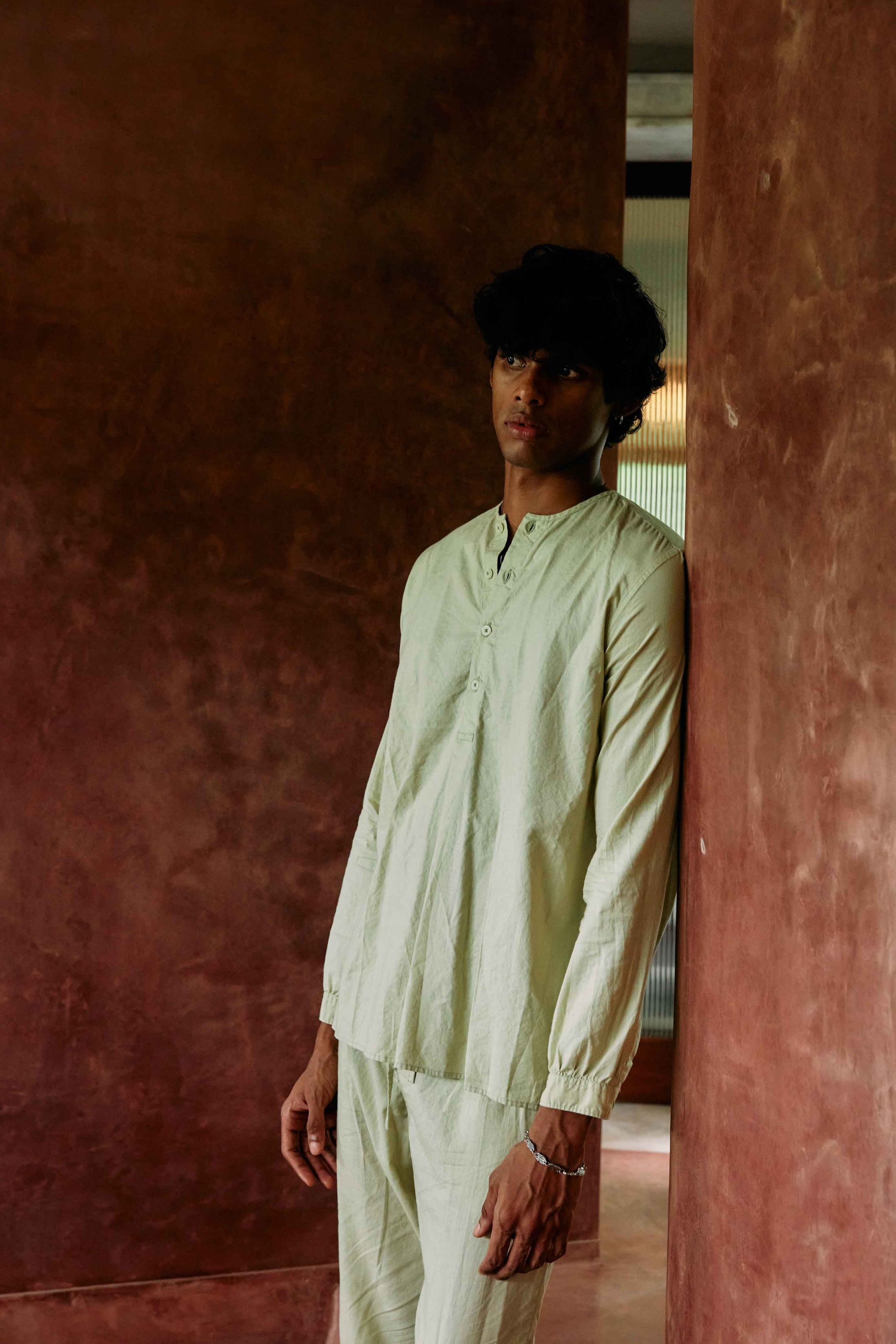 A look from the new loungewear collection by Shift by Nimish Shah