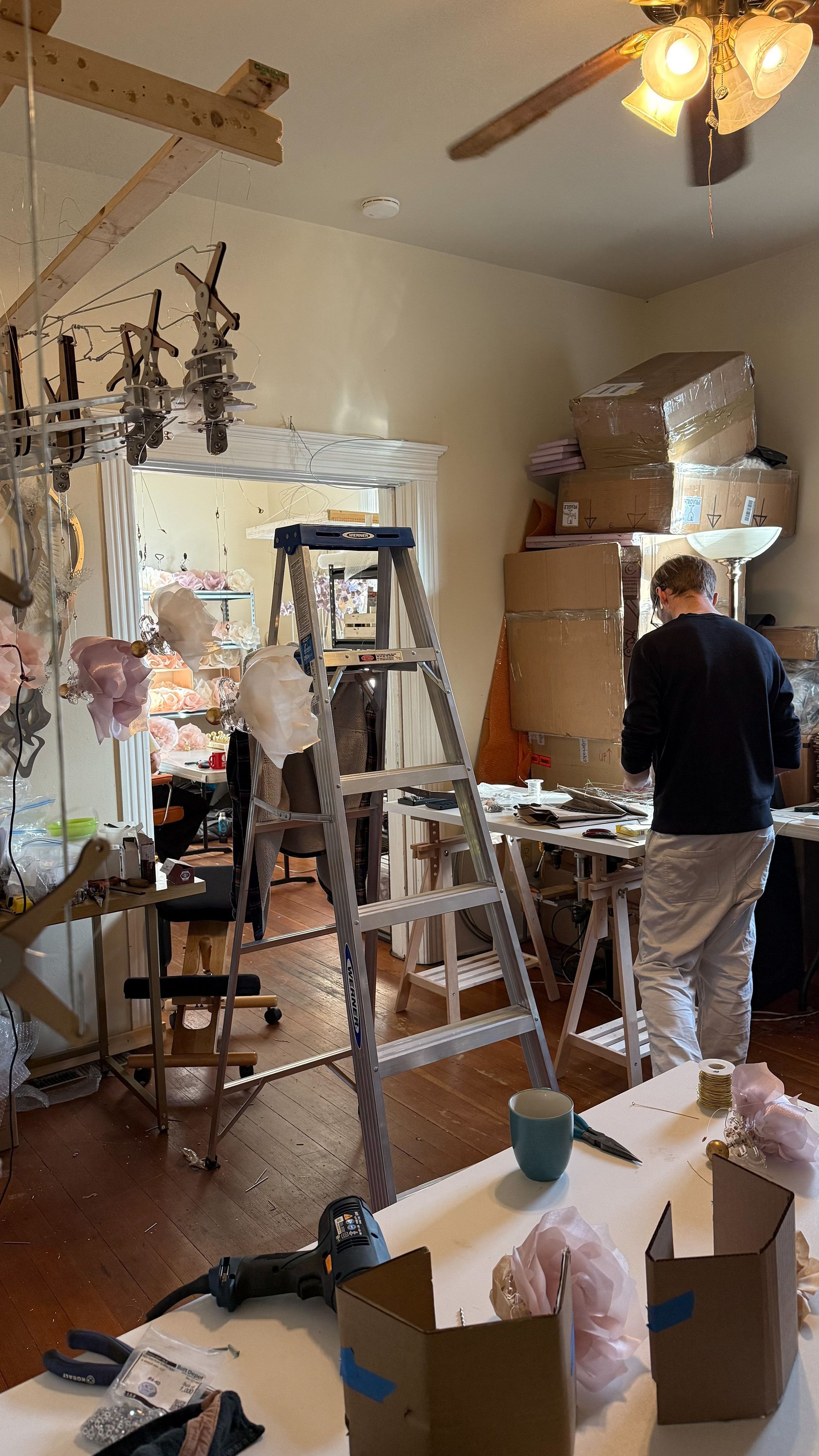 Inside Casey Curran's studio in Seattle, The Nod Mag