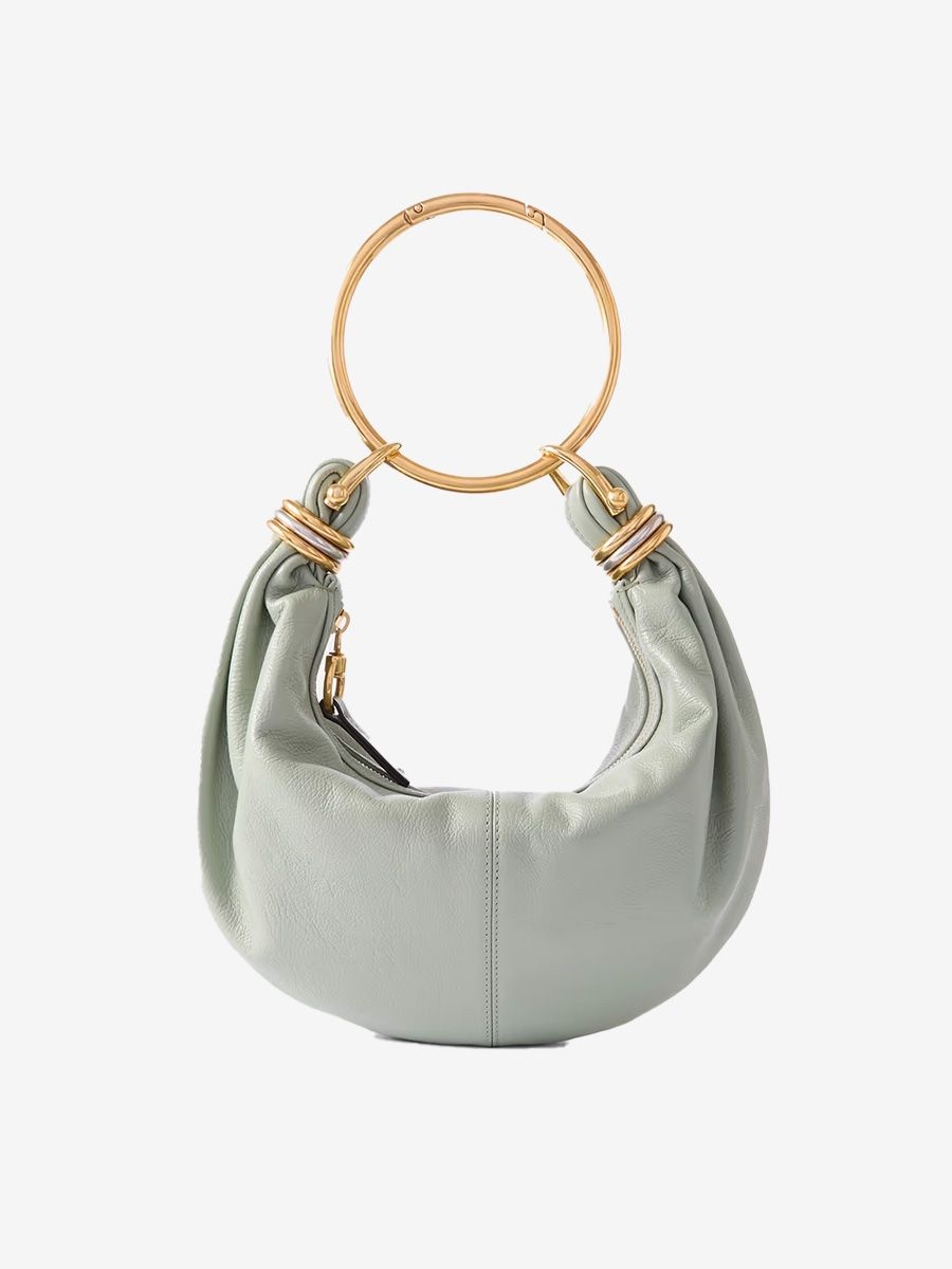 Chloe bracelet hobo bag in sea grass