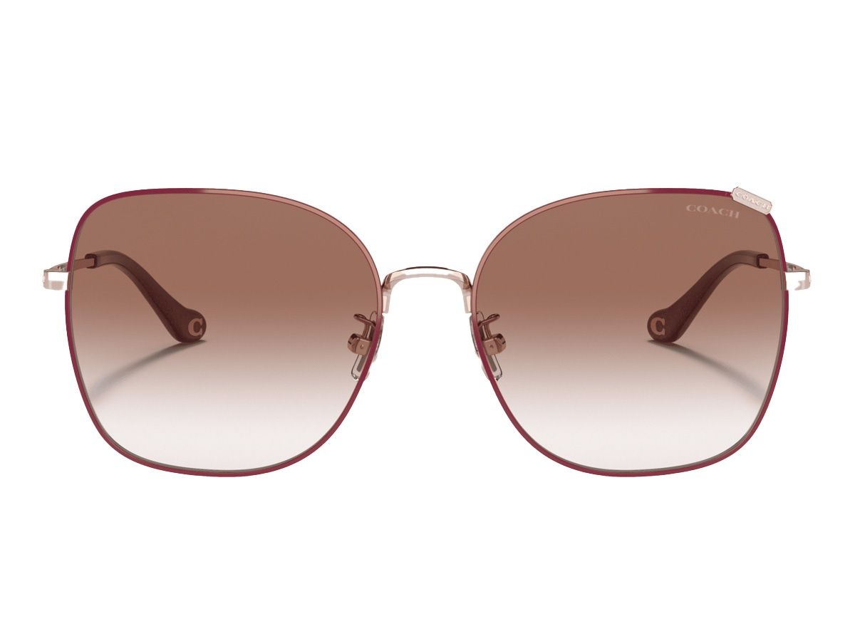 Coach oversized metal sunglasses