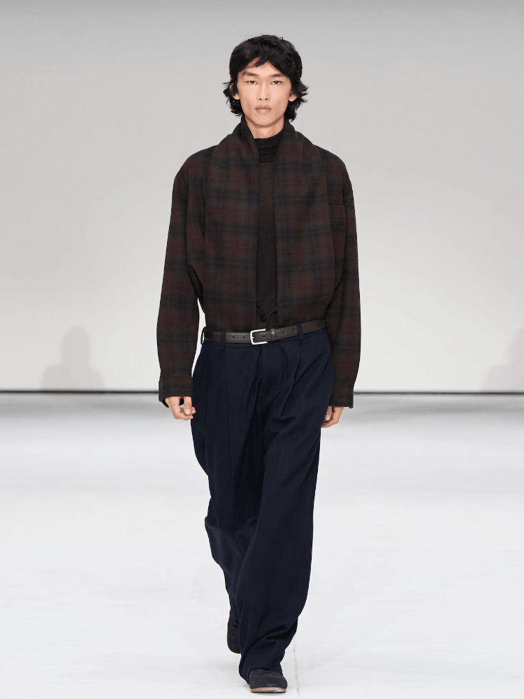 A menswear look from the COS runway show at New York Fashion Week