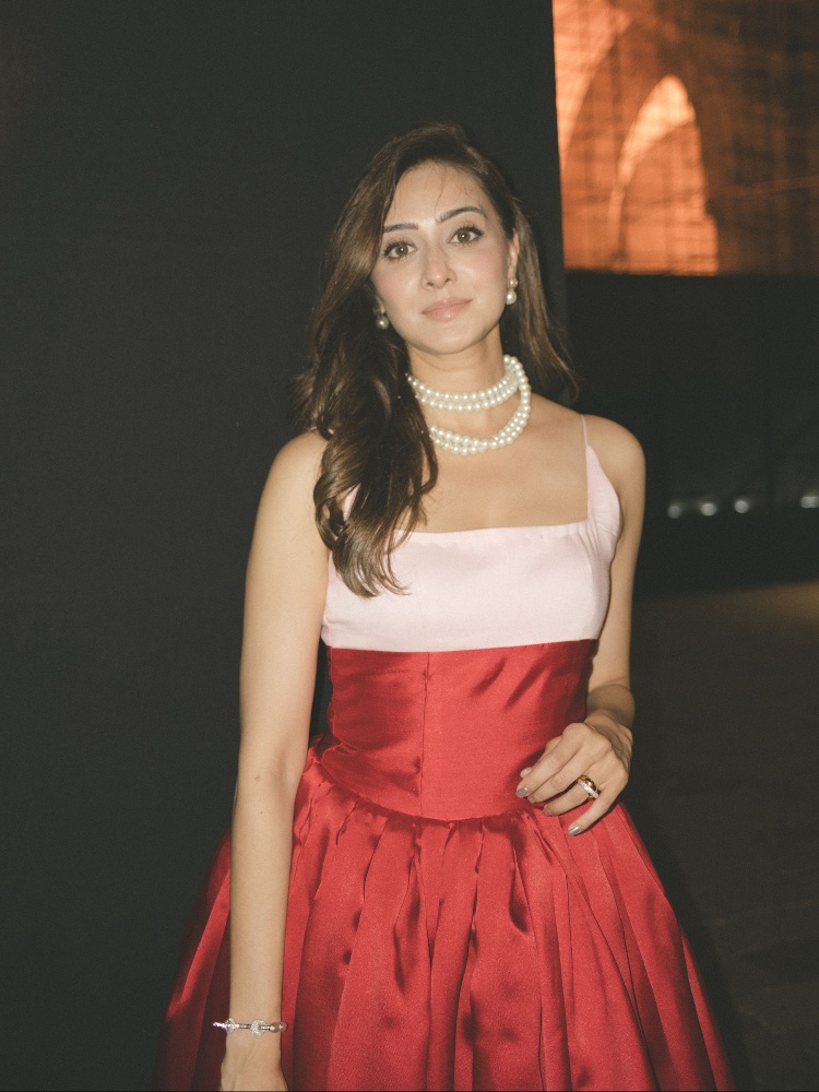 Deepti Vora in her own clothes and jewellery