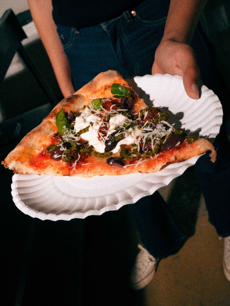 A NY-style slice