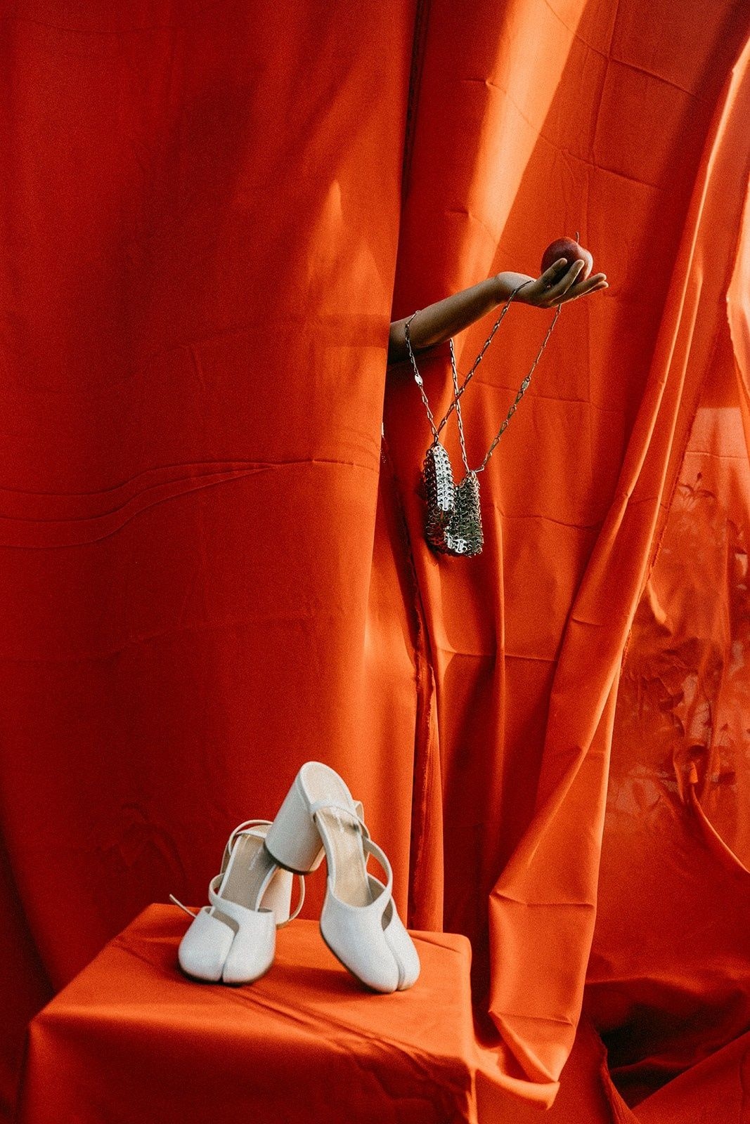 Natasha Sumant and Lucien Dumas at their wedding in Kerala