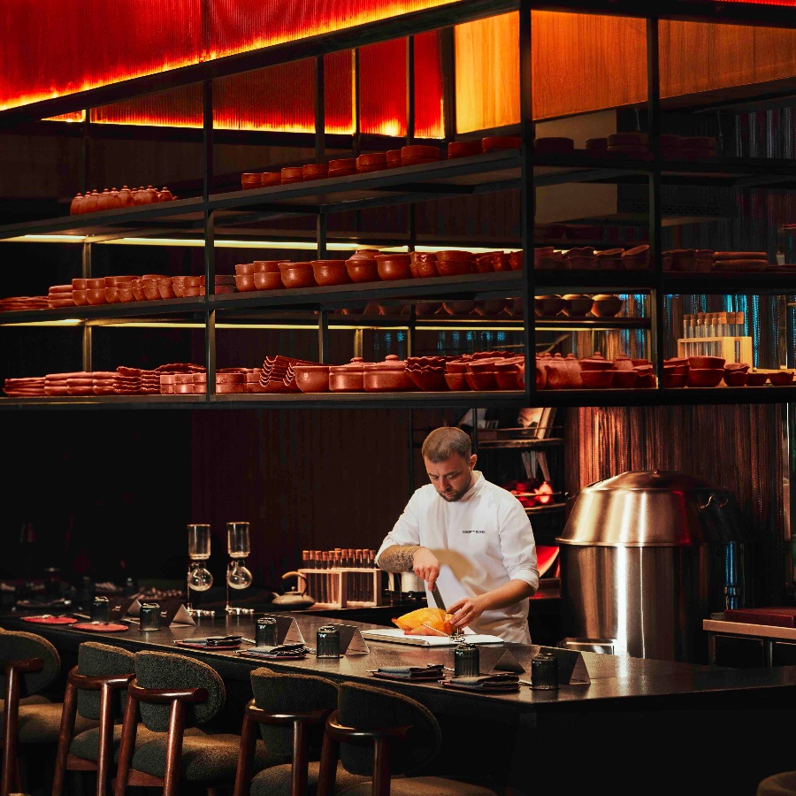 Executive chef Roberto Blondie spent close to four months developing the duck bar menu