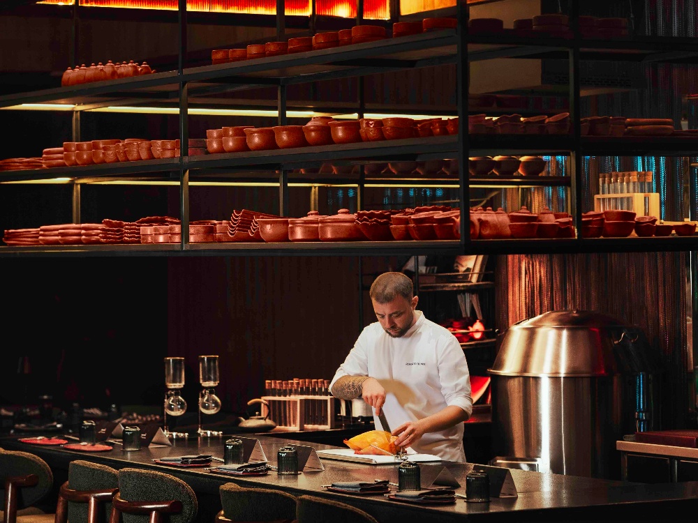 Executive chef Roberto Blondie spent close to four months developing the duck bar menu