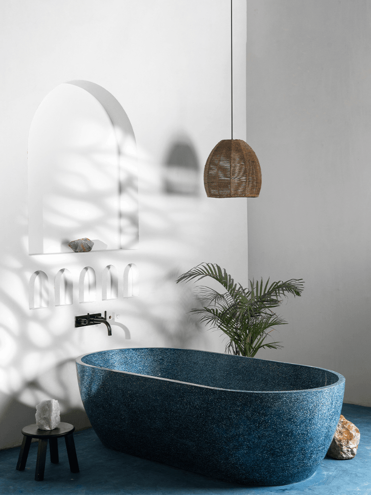 Terrazo Bathtub