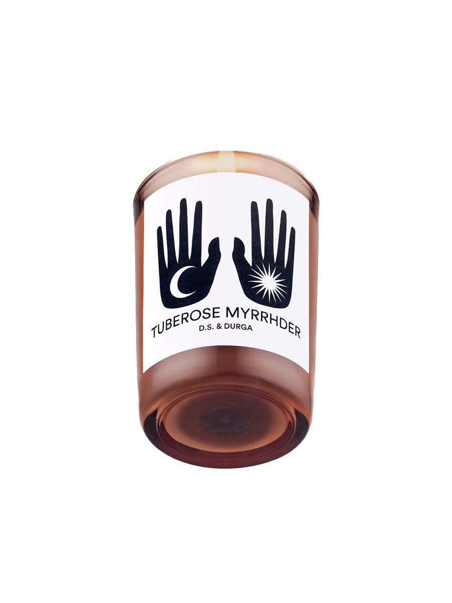 Tuberose Myrrhder candle, DS & Durga