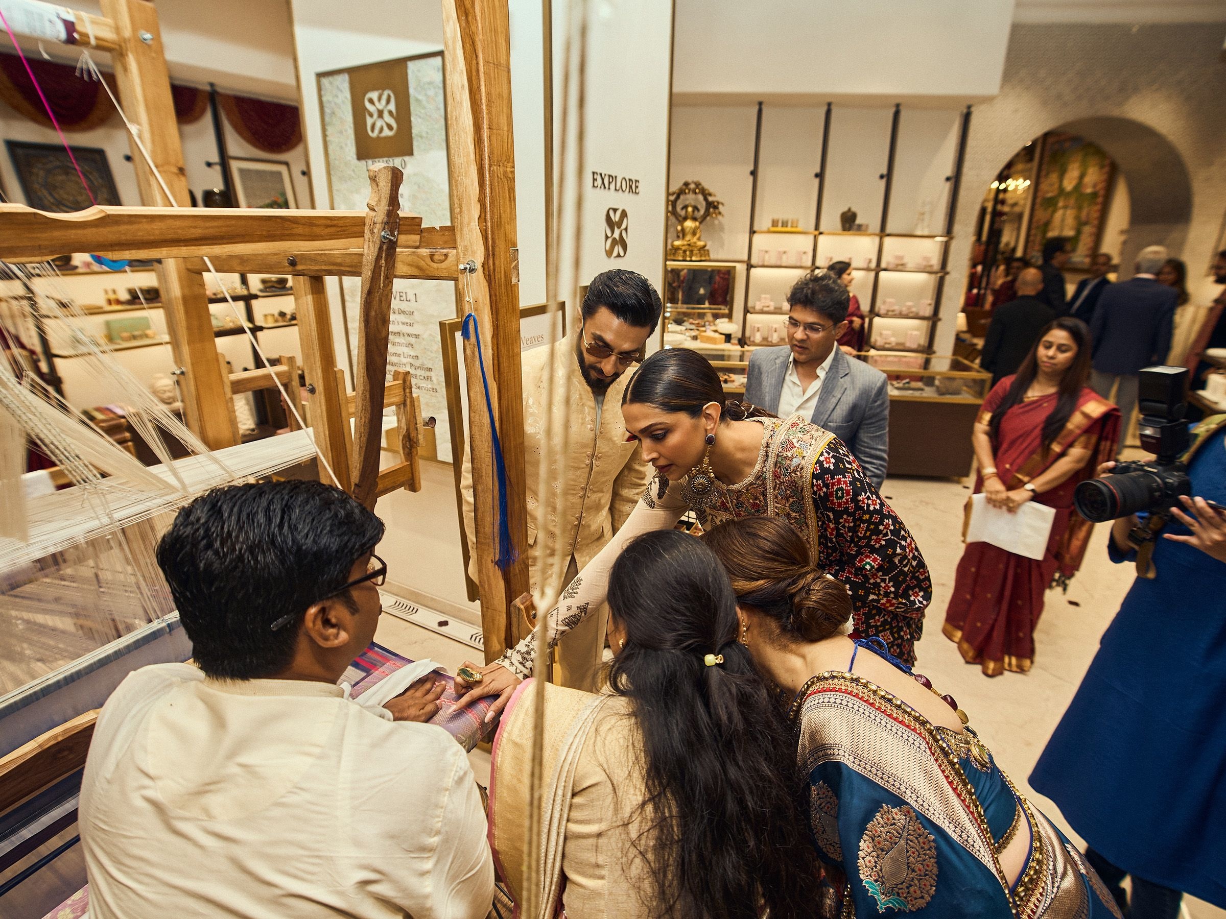 Deepika Padukone at The Swadesh Store