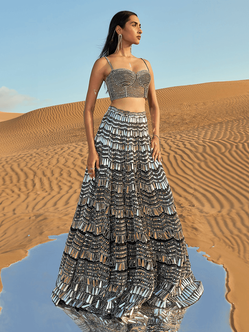 Kresha Bajaj, Destination Wedding Lehenga, The Nod Mag