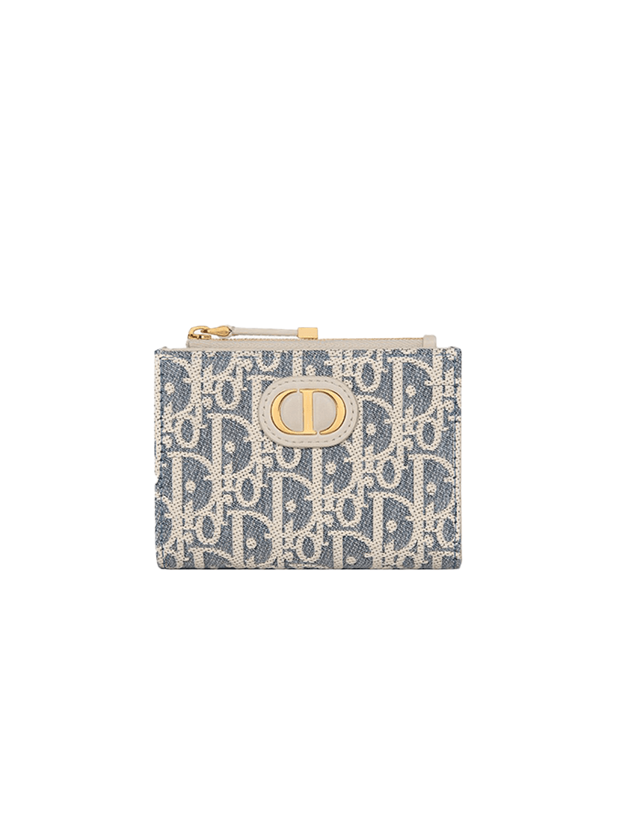 Dior 30 Montaigne Dahlia Wallet