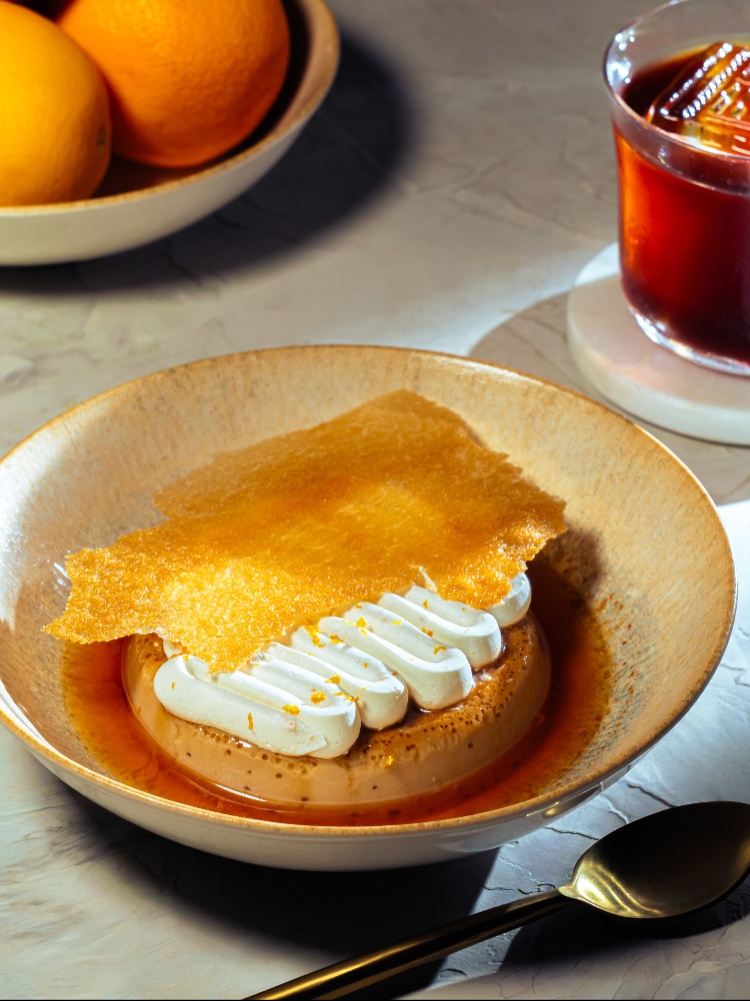 Earl Grey Flan, The Nod Mag